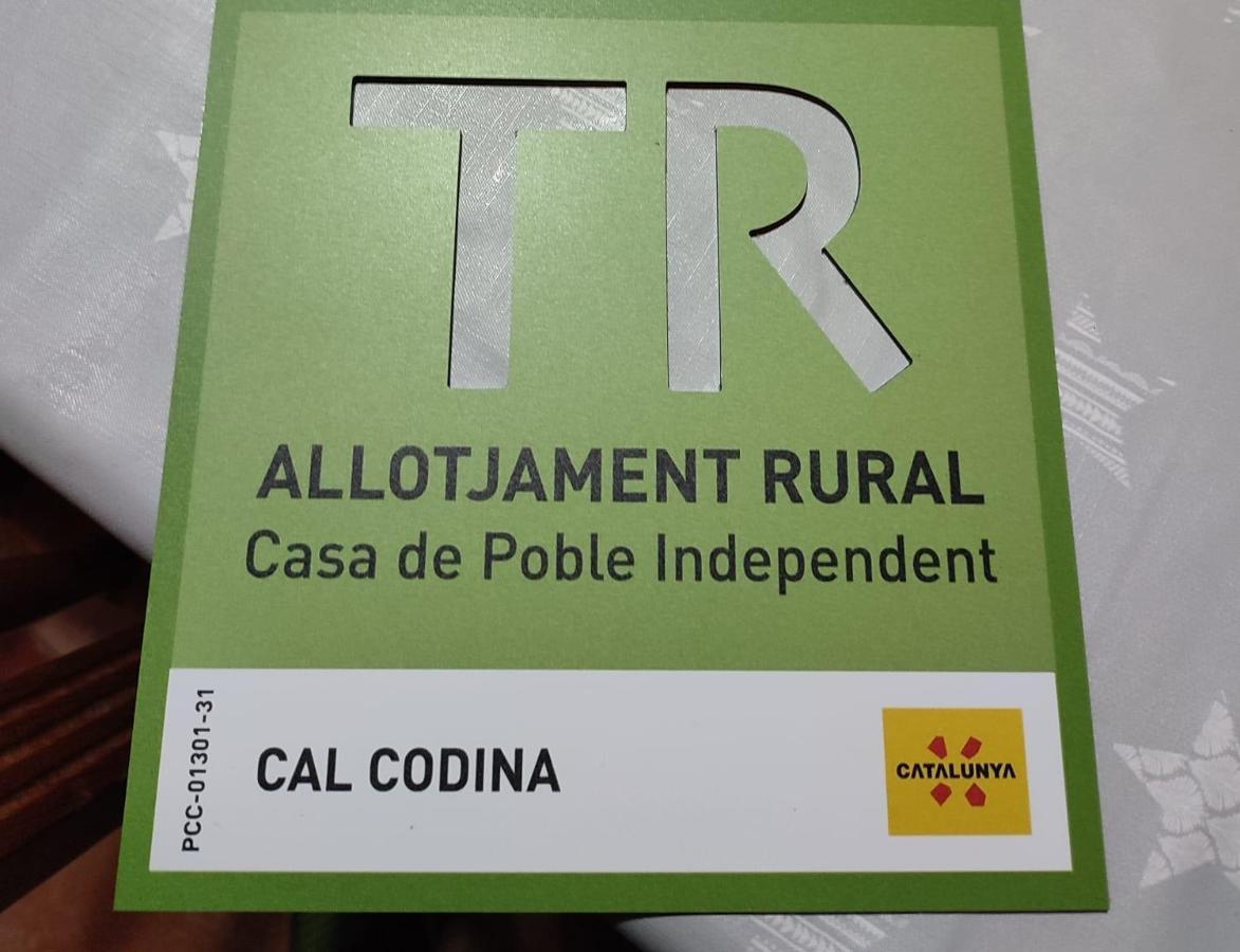 Casa Rural Cal Codina Prats de Rey エクステリア 写真